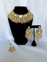 Kundan Sets with Matching Earrings & Tikka | Kundan Bridal Jewelry