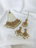 Pearl & Polki Bridal Set | Indian Jewelry