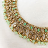 Mint Green Polki Set | Indian Jewelry