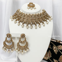 Pearl Polki Set | Indian Jewelry