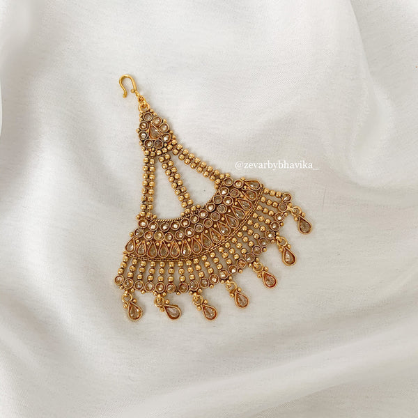 Gold Polki Passa | Indian Jewelry